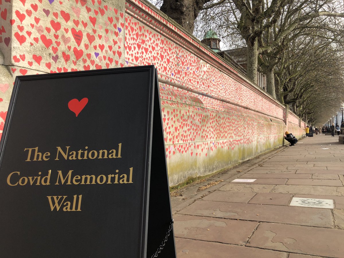 Come paint if you have 30 mins spare in London ♥️
#covidmemorialwall