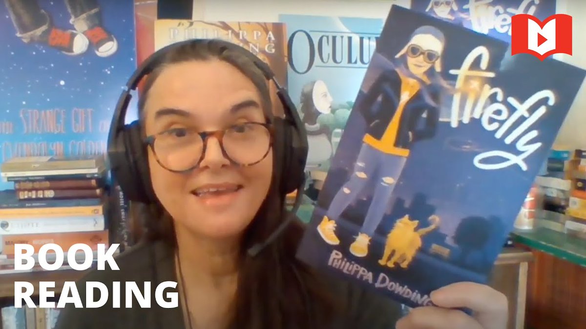 bibliovideo's tweet photo. #Bibliovideo presents a read-aloud with @phdowding from her new middle grade novel Firefly, published by @dcbyoungreaders. https://t.co/cJVi0ZW6QZ #ReadWriteWatch #BringingTheArtsToLife https://t.co/EEhmdXnfzB