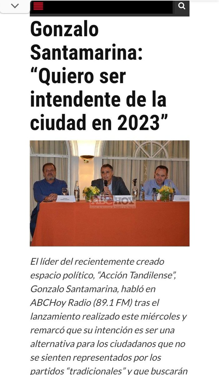 gonzasanta's tweet photo. Gracias por acompañarnos @diariodetandil @elecotandil @portalabchoy con @acciontandil 💪🏼 https://t.co/57vDguSqyM