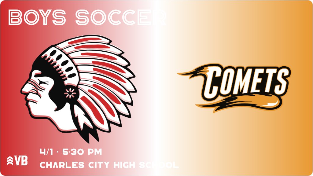 Boys Soccer (Varsity) Game Day! - Check out the game preview for the New Hampton Chickasaws vs the Charles City Comets. It starts at 5:30 PM and is at Charles City High School. ia.varsitybound.com/soccer/2020-21…