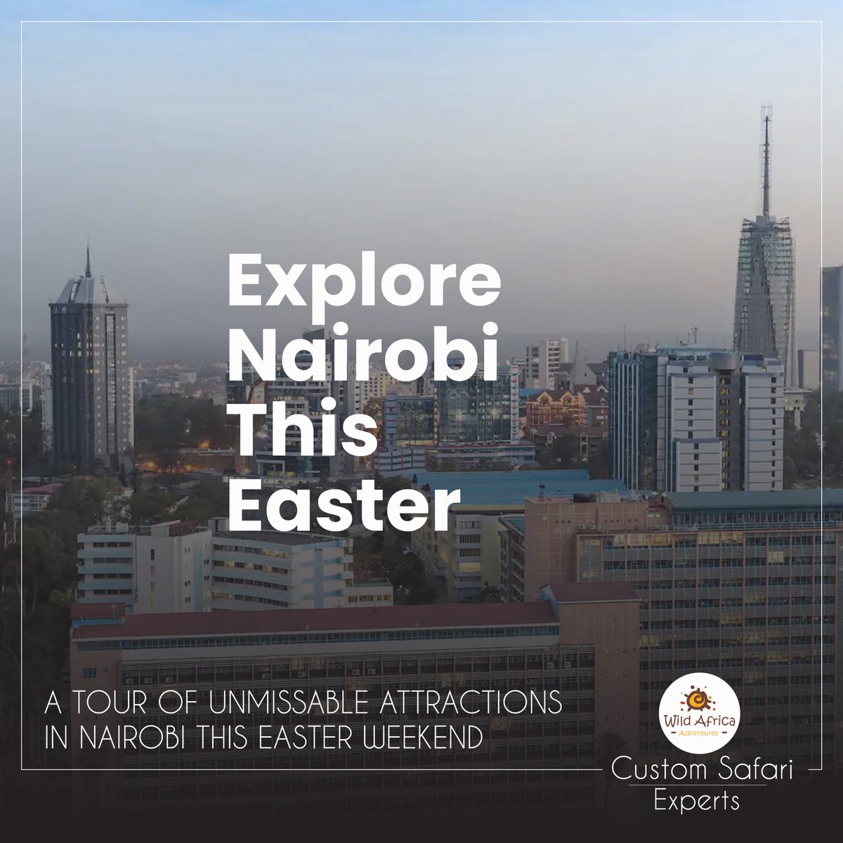 WAATours's tweet photo. No trip to Kenya is complete without at least stopping in the nation’s capital and spending some time visiting some of Nairobi’s many attractions. Over the next few days, we will be featuring unmissable stops within Nairobi that you can try out this Easter. https://t.co/TGLsv0yMJD