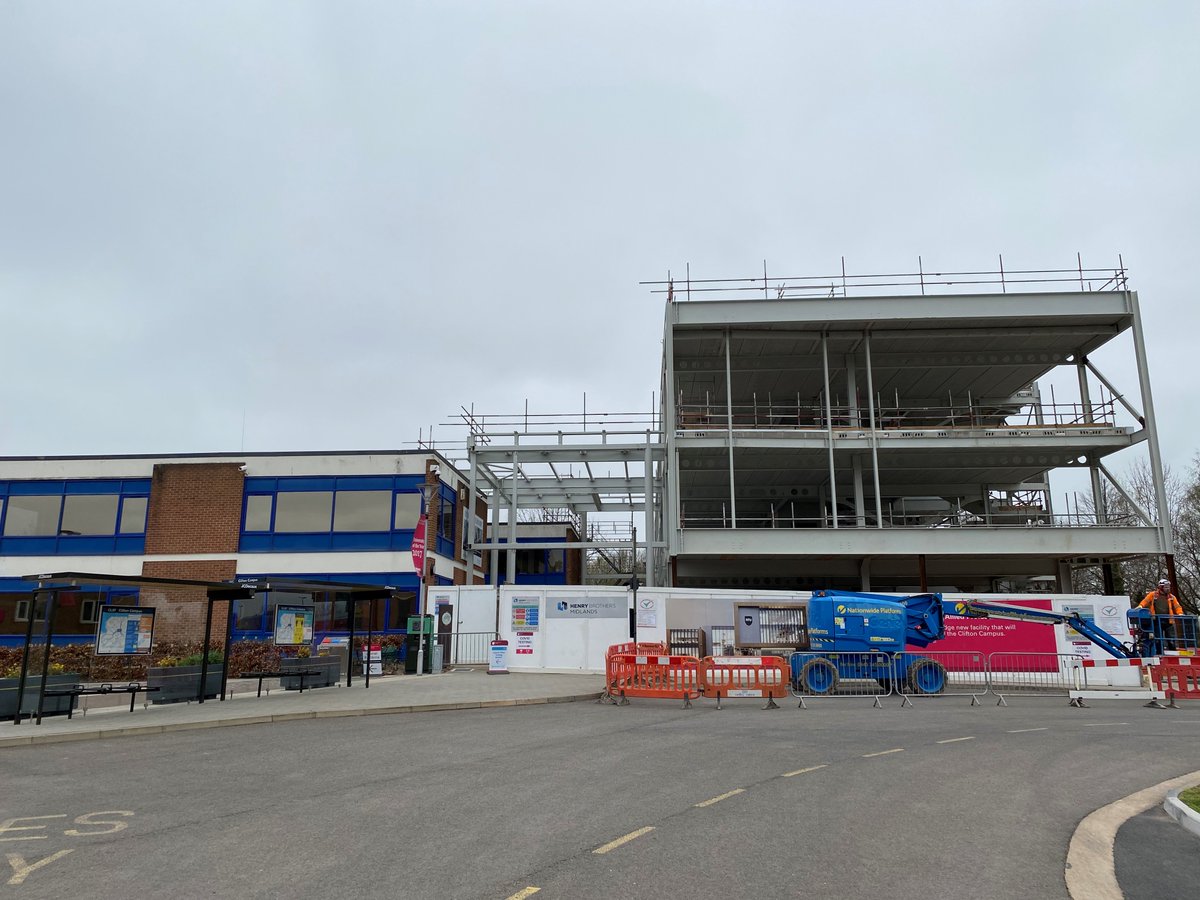 MarkTurnTown's tweet photo. Our Cost Management team have been on site today at @TrentUni Clinical Skills Building - great to see progress being made on this fantastic project to support  and develop future NHS staff @turnertownsend https://t.co/82ldtnTmhI