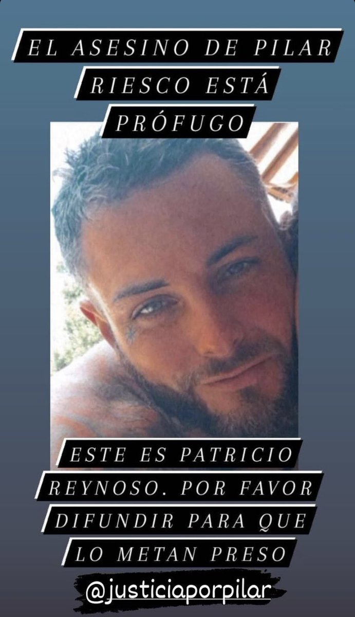 PoggiAgus15's tweet photo. 🙏🏼 POR FAVOR COMPARTAN 🙏🏼
Es el asesino de mi amiga Pilar Riesco, está PROFUGO, tenemos que encontrarlo. Solo con un RT ayudan un montón, si lo pueden publicar en sus redes nos dan una mano enorme🥺✊🏼💜 https://t.co/299rIe5im8