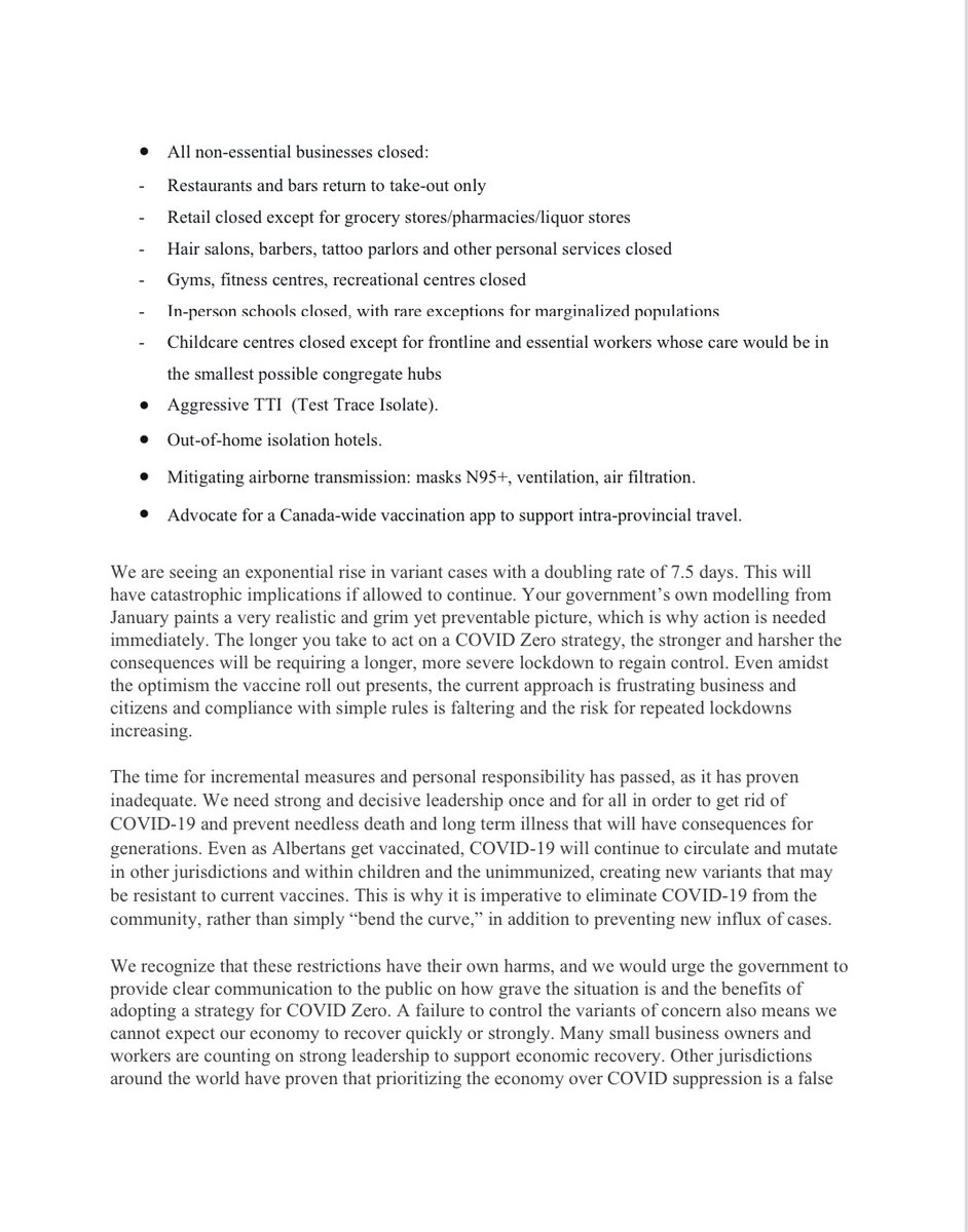 Go4ZeroAB's tweet photo. We are calling on @jkenney to adopt a COVID Zero Strategy immediately! #Go4Zero #COVID19AB #ableg @GosiaGasperoPhD @shazmamithani @GibtrotterMD @TehseenLadha @caruzycki @BFSingh @emmadeady @KatyIngraham https://t.co/wyoYkS3ZYC