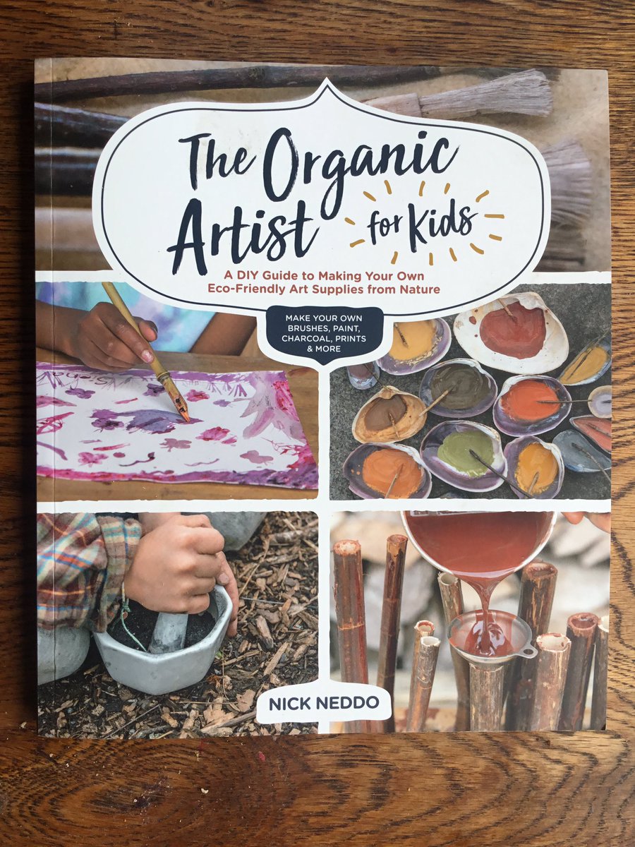 Creating paints today <a href="/snapcorsham/">Snapdragons Corsham</a> from mud, charcoal, leaves &amp; flowers (and more mud). All inspired by the wonderful “The Organic Artist - for Kids” by <a href="/NickNeddoArtist/">Nick Neddo</a> so many excellent ideas to explore over the coming weeks 👨🏻‍🎨 #forestschool #outdoorlearning