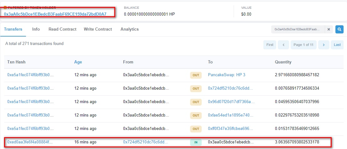 Happy New month 🎉🥳

Here's the winner for April 1st #LuckyOne💰💰

🚀Address:
0x3aA0c5bDce1EBedcB3FaabF69CE159da72bdD0A7

Congratulations!🎉

$HP #HotPotato #LuckyOne #winner #rebase #DeFi