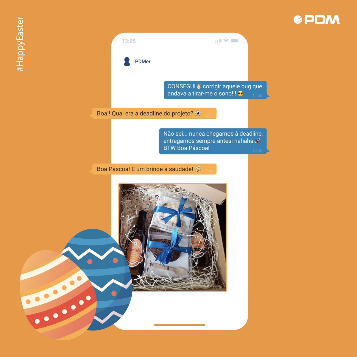 PDMFC's tweet photo. Desafia a inovação para encurtar a distância à amizade!
Boa Páscoa! 🐰
#HappyEaster
#pdmfc #ChallengingInnovation https://t.co/HeEXOOuzCY