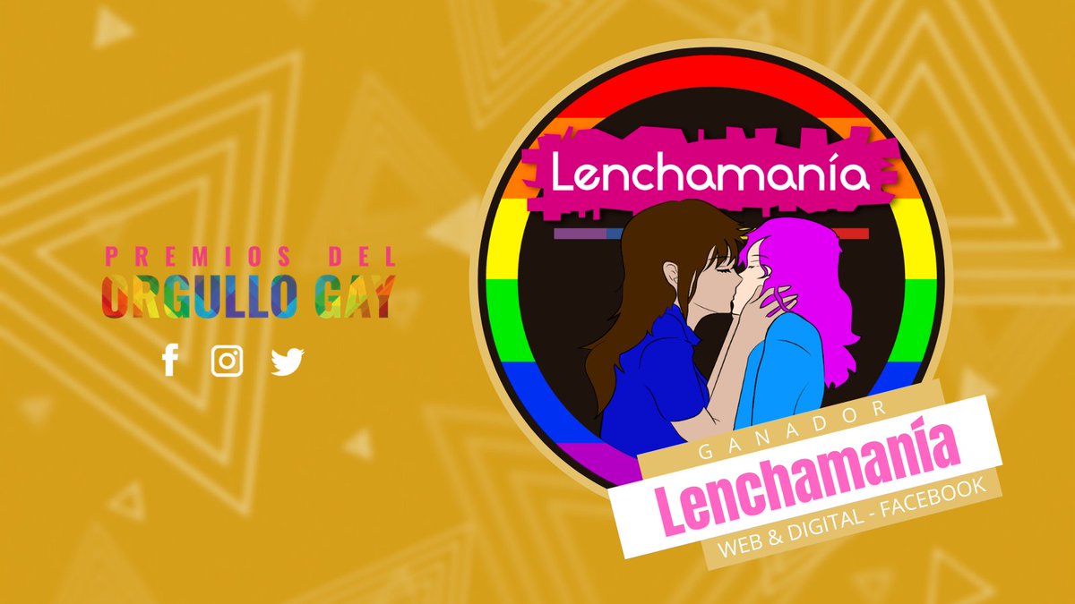 DelOrgullo's tweet photo. 🎉Felicidades a @lenchamania por ser la ganadora de los #PogMx en la categoría #PogFacebook 🥇🏳️🌈 #OrgulloGay 💖
#Lenchamanía #PremiosDelOrgulloGay #WebDigitalFacebook https://t.co/ofP144a5Hq