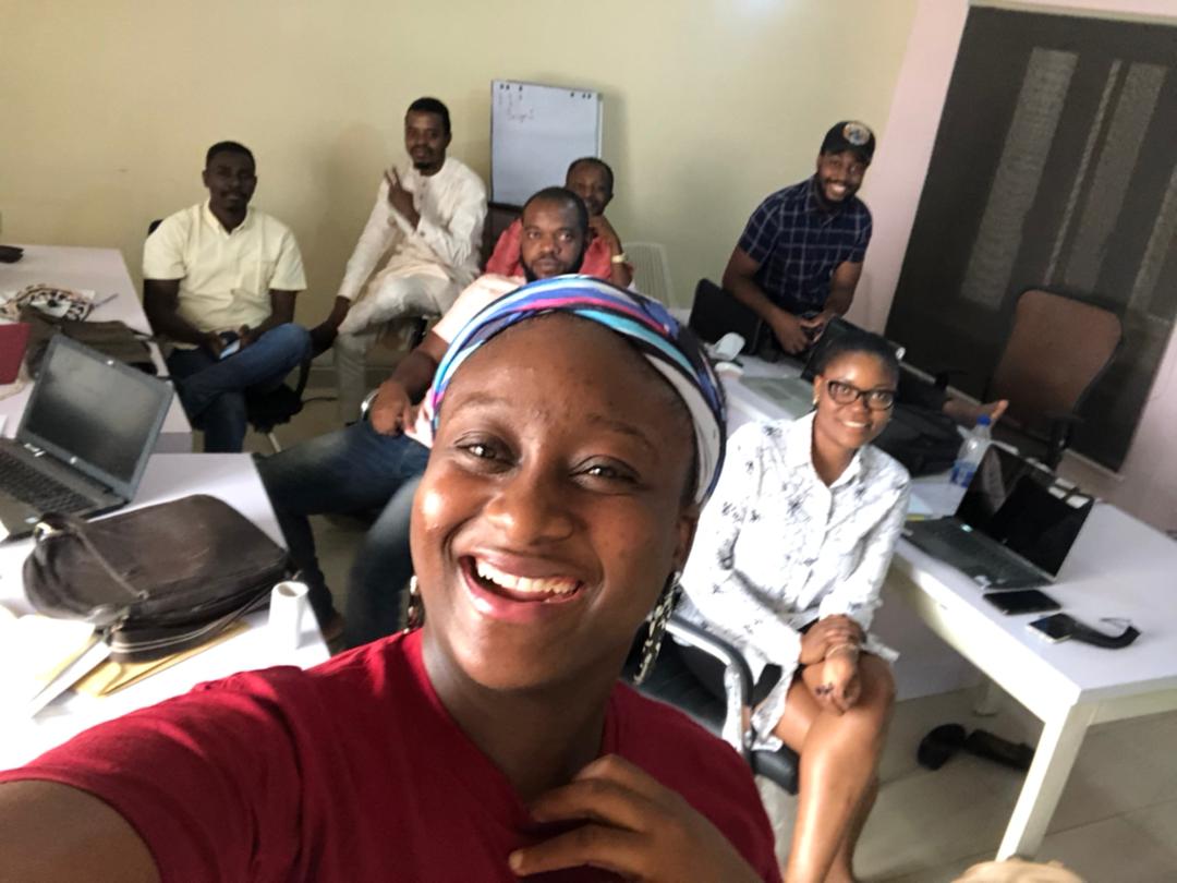 chidimmalizzy's tweet photo. Review session with the program team, Tech team, and Creative team on DISI website rebranding.

#DISI #Website #Rebranding #Review #PrototypeDesign https://t.co/UoiuOZgfw3