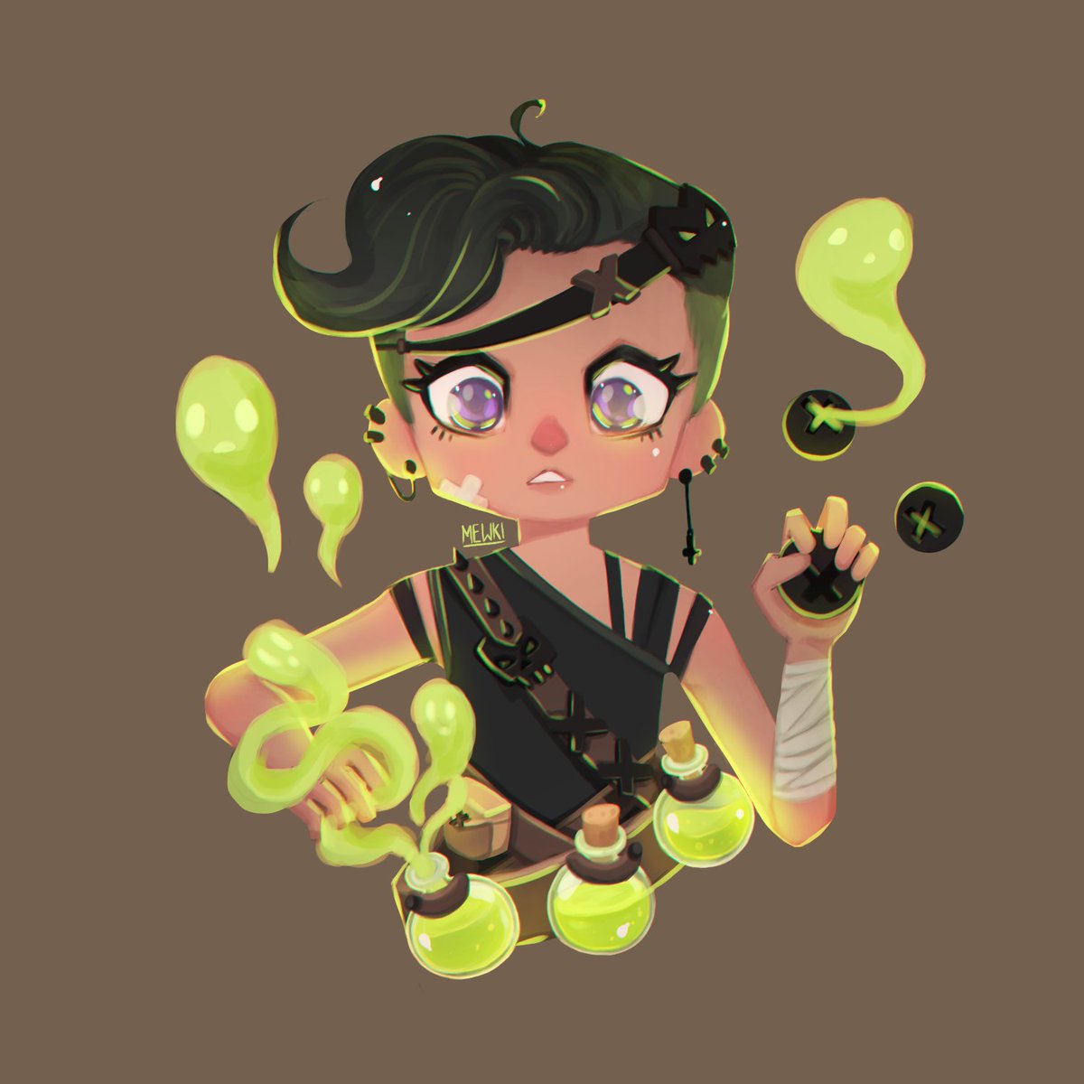 mewki's tweet photo. Minha ✨ Magic Girl ✨ Alquimista Gótica 💜💚🖤 https://t.co/y32HwwpnNK