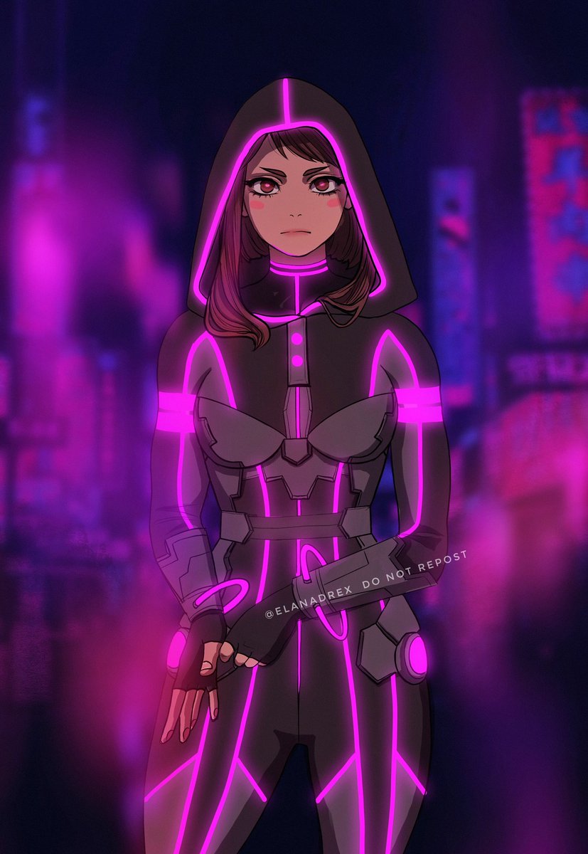 elanadrex's tweet image. 🚀Stealth suit 🚀 #urarakaochako