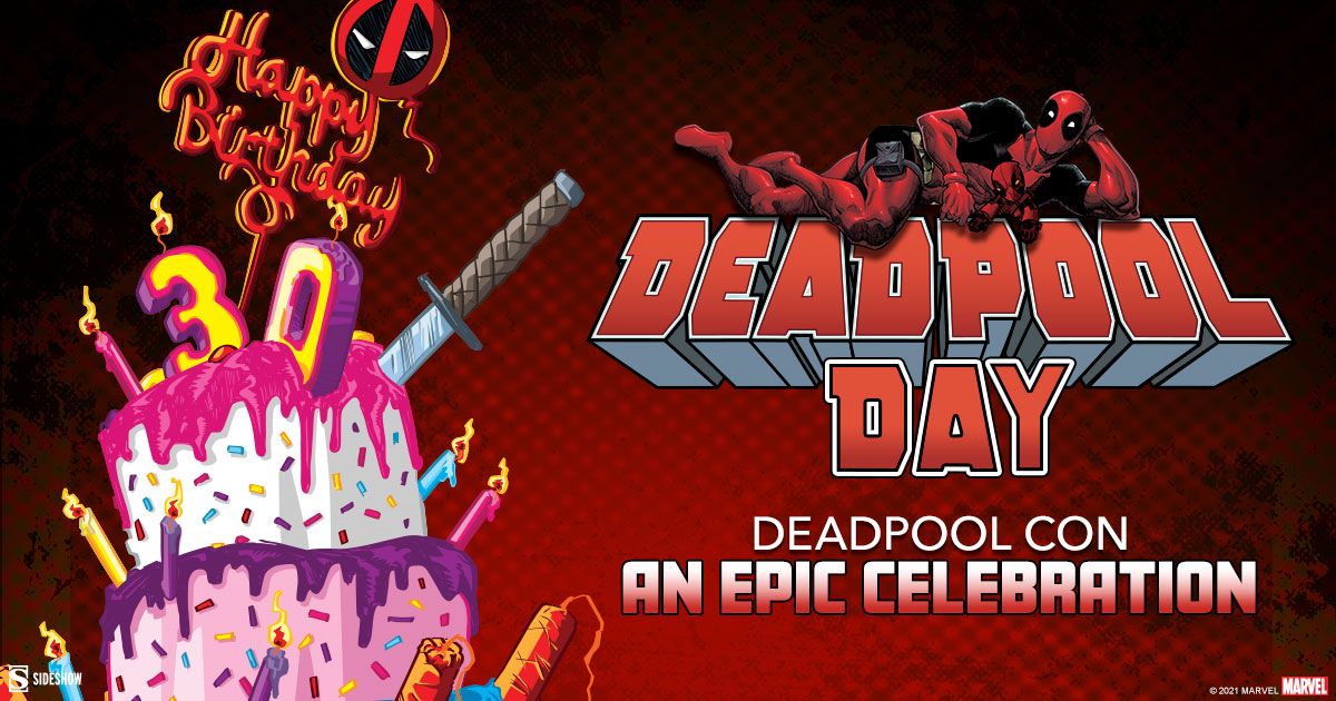 collectsideshow's tweet photo. It's wall-to-wall Wade Wilson—what else did you eXpect? Join us for our Deadpool Con Booth Tour at 10 AM PDT.
https://t.co/OE6CQb0L4u
#Sideshow #DeadpoolDay #DeadpoolCon https://t.co/0byTVvPTxE