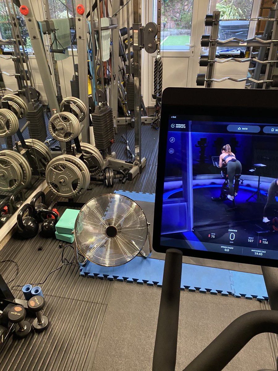 AmandaLReid's tweet photo. LeJog Challenge complete, 1083 miles in three months.  Bike, walking and running! This morning I completed it with a 60min bike PR! Thanks @myvmission and @onepeloton, I’ve had a ball! #stronger #whatsnext https://t.co/8qAbDRAczl