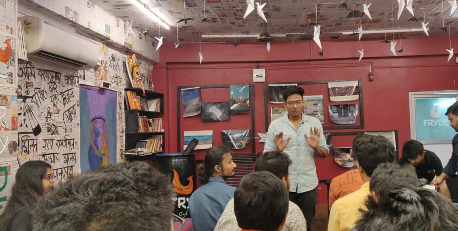 Every mass communication student had once dreamt of the welfare of the mass. <a href="/saurav_39/">Saurav Guha</a> just did a piece of it by conducting a wonderful workshop on Media Literacy. #IIMCXMediaLiteracy #IndiaAgainstFakeNews #fakenews #IIMC
<a href="/GrizzleAlton/">Alton Grizzle</a> 
<a href="/guyberger/">Guy Berger LinkedIn: https://shorturl.at/p0RUy</a> 
<a href="/YadavAnubhuti/">Anubhuti Yadav</a> 
<a href="/IIMC_India/">Indian Institute of Mass Communication</a>