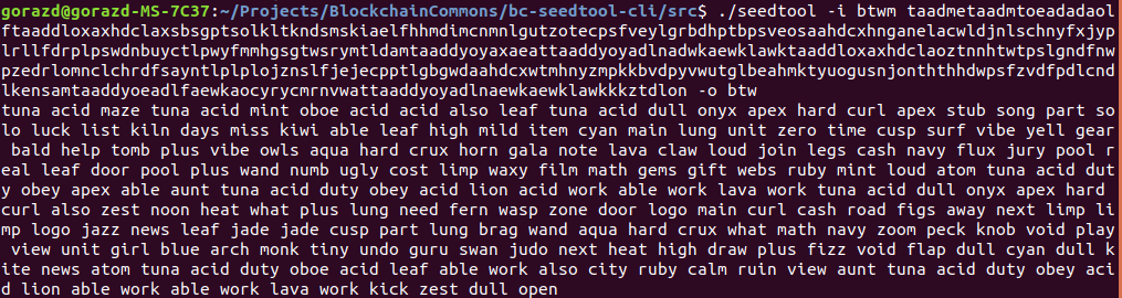 gorazdko's tweet photo. @HillebrandMax @achow101 This is an example of a 1-of-2 P2WSH multisig output descriptor converted from UR (format for QR code transmission) to bytewords (format for stamping into metal) https://t.co/kdLXCghwfV