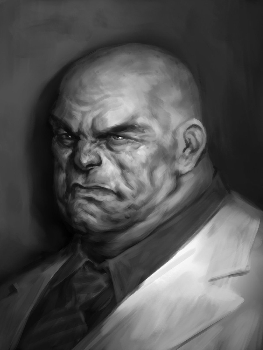 Bardofsky's tweet photo. Kingpin!

#nft #NFTCommunity #cryptoart #art #marvel #kingpin #sketch https://t.co/ET4dWstGxK