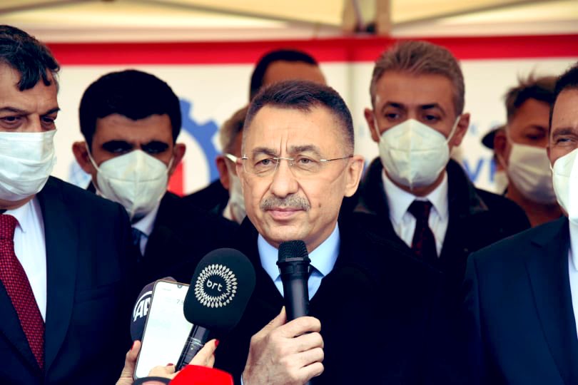 The "TRNC Large Organized Industrial Zone" to be established in the "Güvercinlik" region of the TRNC was promoted with the participation of Prime Minister Ersan Saner and Vice President Fuat Oktay.