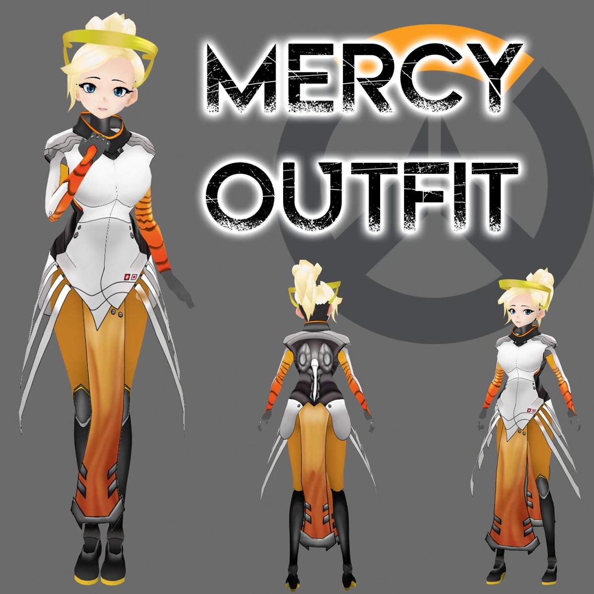 My biggest project is finally done and posted to booth. Go and check it out :)
christinabalser.booth.pm/items/2863844

#vroid #vtuber #3D #envtuber #englishvtuber #youtuber #youtube #anime #vroidstudio #vtubers #virtualyoutuber #outfit #hero #OW #Overwatch #Mercy #outfit #cosplay #booth