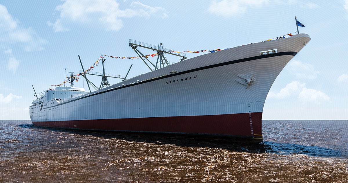 DOTMARAD's tweet photo. Nuclear Ship Support Services, LLC has been awarded a $54.4 million contract from MARAD for the Decommissioning &amp; License Termination of the N.S. Savannah. Nuclear Ship Support Services, LLC will remove the vessel’s reactor &amp; its components onboard. #NSSavannah #maritime #nuclear https://t.co/Nr4DM6Sjil