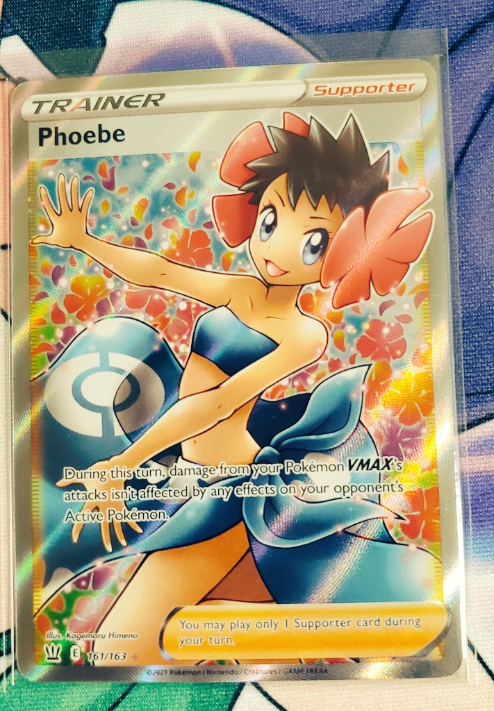 _PokeStop_'s tweet photo. Another amazing card from #Battlestyles!! 

#Phoebe #Pokemon #pokemonart https://t.co/5ECM2vIDFV