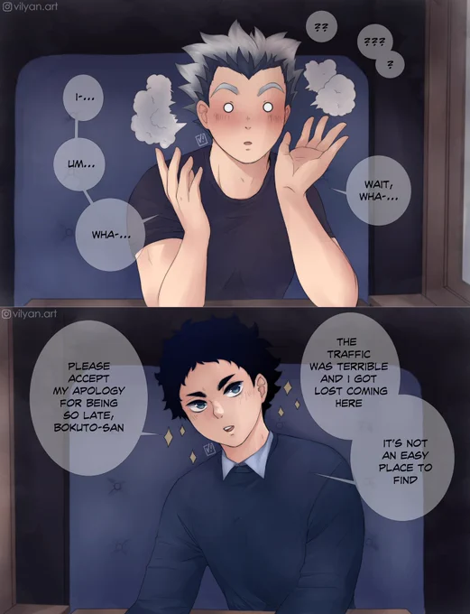 Part 9
#BokuAka #haikyuufanart #haikyuucomic #coffeeshopau #akaashixbokuto #bkak #Akaashi #Bokuto 