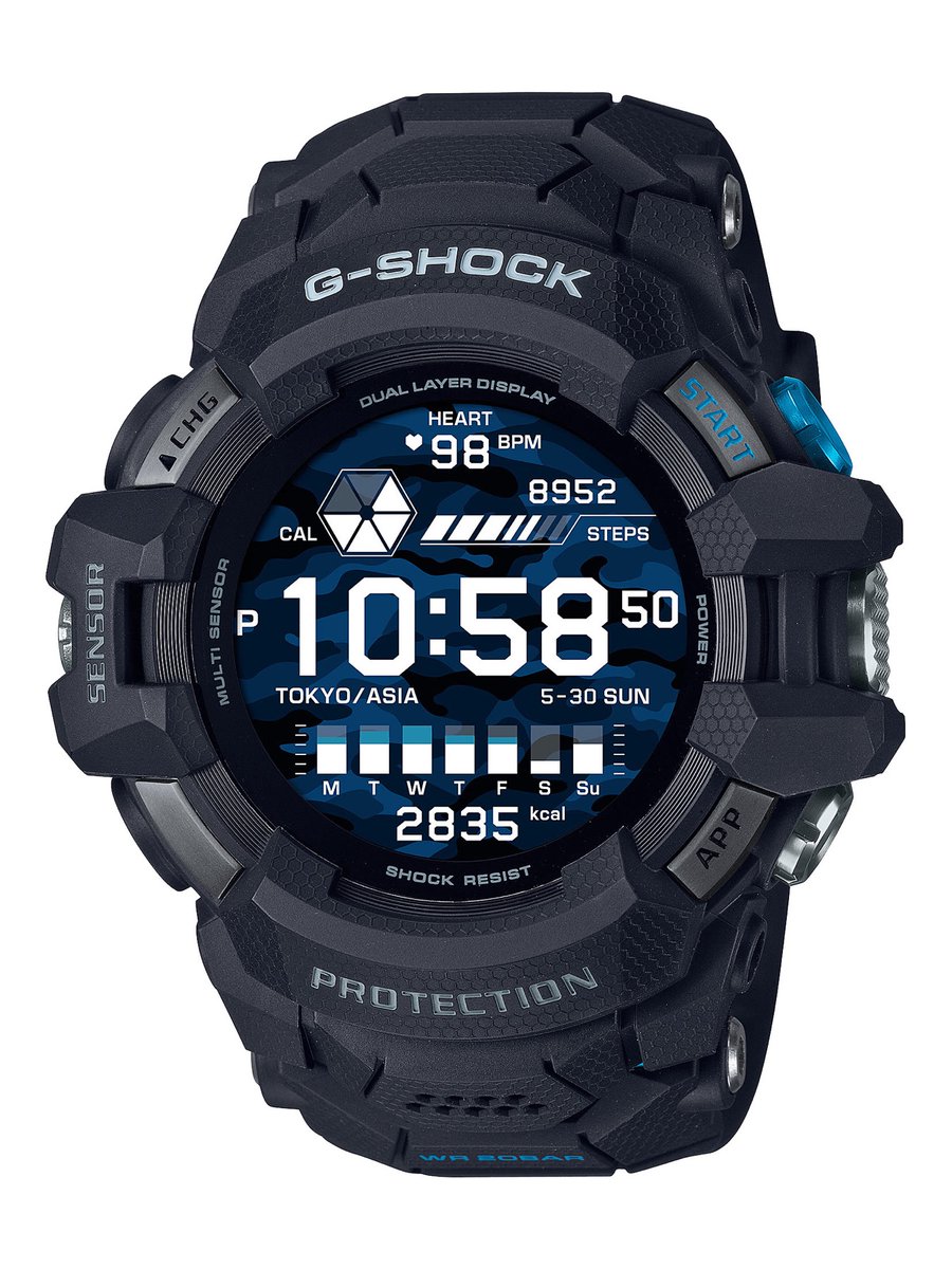 chezfroggy's tweet photo. @TriNakan Ravi que tu aies commandé la dernière smartwatch #Casio enferme Wear OS dans une #GShock 😍🤪
https://t.co/pSJLCKI4Xs https://t.co/FC9zvwIWM2