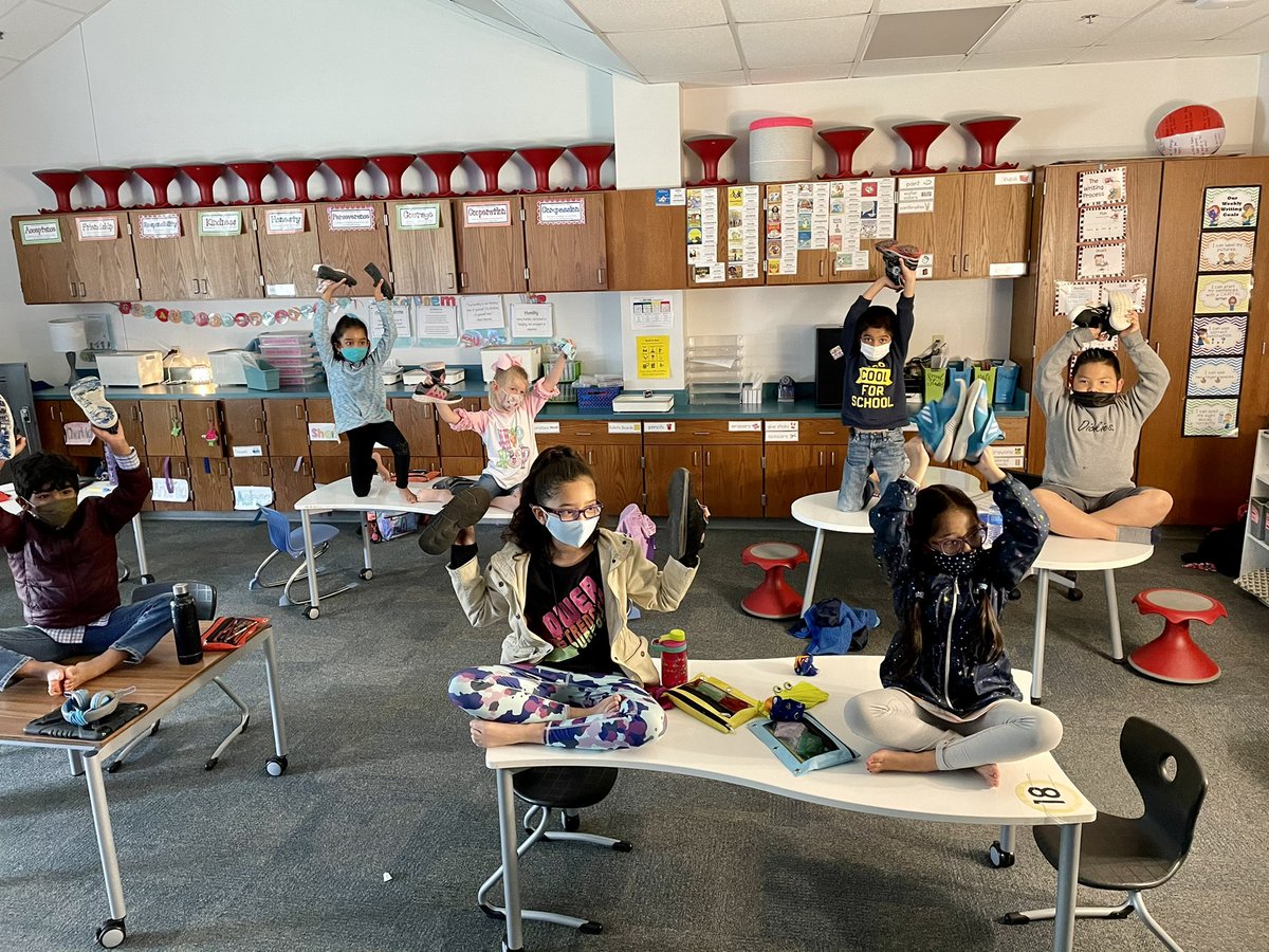 ShakingUpFirst's tweet photo. April Fools Teacher Edition! Taught my class our newest drill to practice...the flood drill😂 https://t.co/YwywUOHS8h