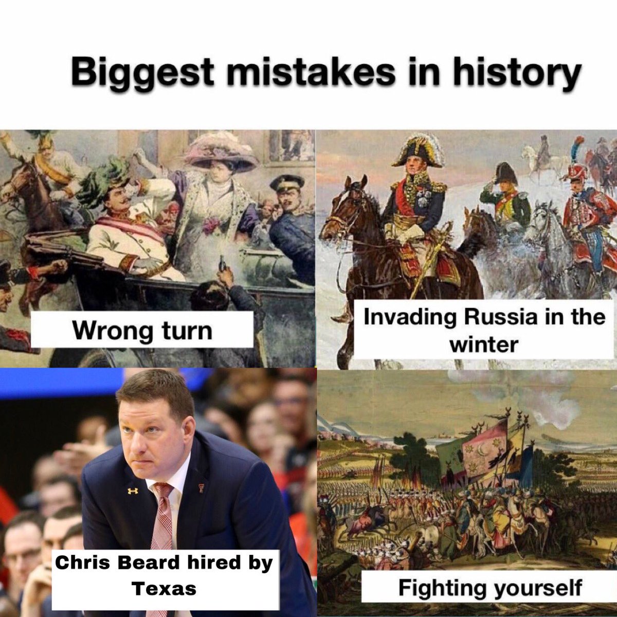 Matt_Guerr10's tweet photo. Chris beard really chose violence🐀 https://t.co/OZkbmpeHrr