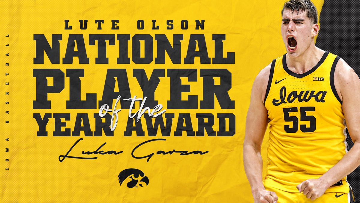 🏆 This year's Lute Olson National Player of the Year Award recipient is.......

🔗: bit.ly/3sMjRVM