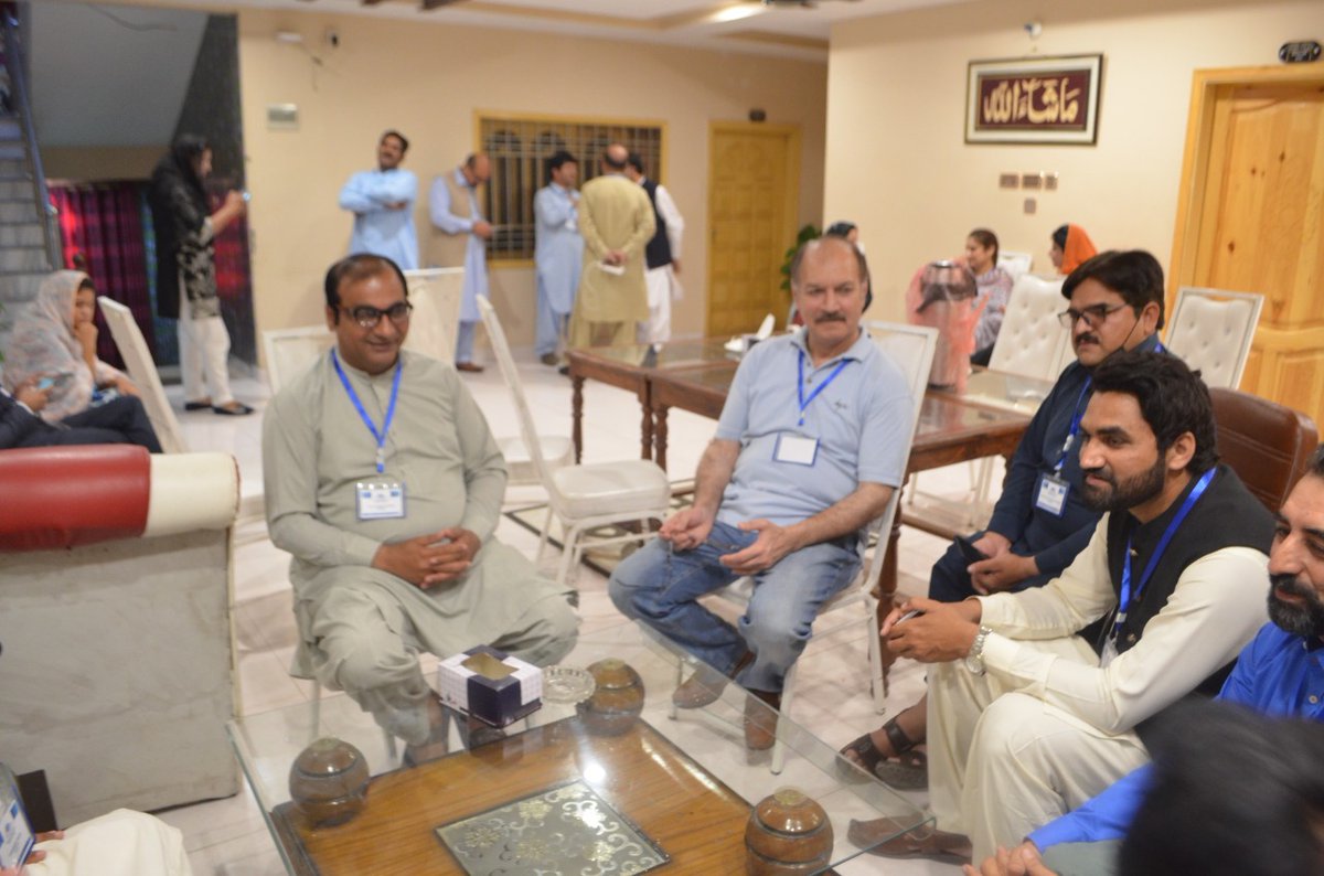 khisro's tweet photo. #FansaPakistan National Steering Committee Meeting, networking at teabreak. https://t.co/M0aBzjqIYg
