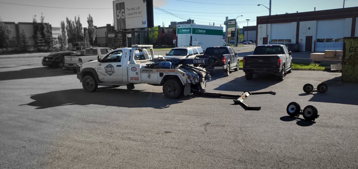 TuberTowing's tweet photo. ๐ April Fools is not just a Holiday for the funny, but a holiday for trickery around the world. ๐คฃ Celebrated as early as the 1600's, Operator Andrew thought he would join in the fun and tow a Ghost truck around town.๐ป #AprilFools #TowTruck #LifeAtTuber #Collision #TowedByTuber https://t.co/goGCdz11jq