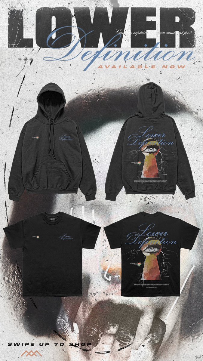youngfuego's tweet image. We’ve also released super limited #LowerDefinition merch, only available until Sunday night!! 

Cop some drip💦
LowerDmerch.com