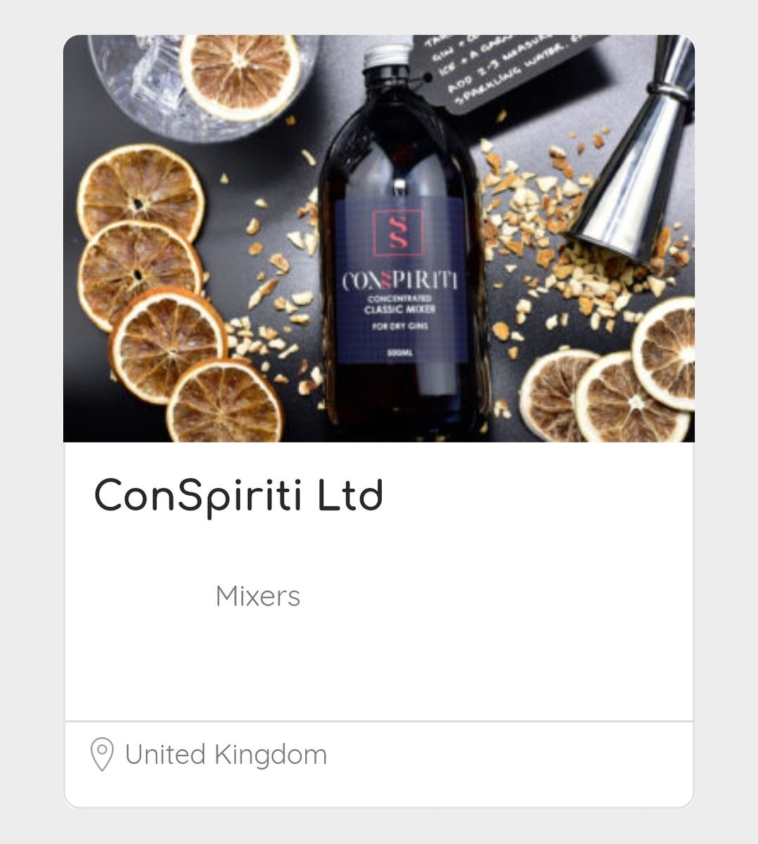 round_of_gin's tweet photo. Welcome Con Spirits to ROG.
#mixers #tonic #ginandtonic #roundofgin https://t.co/aqUk6qks0H