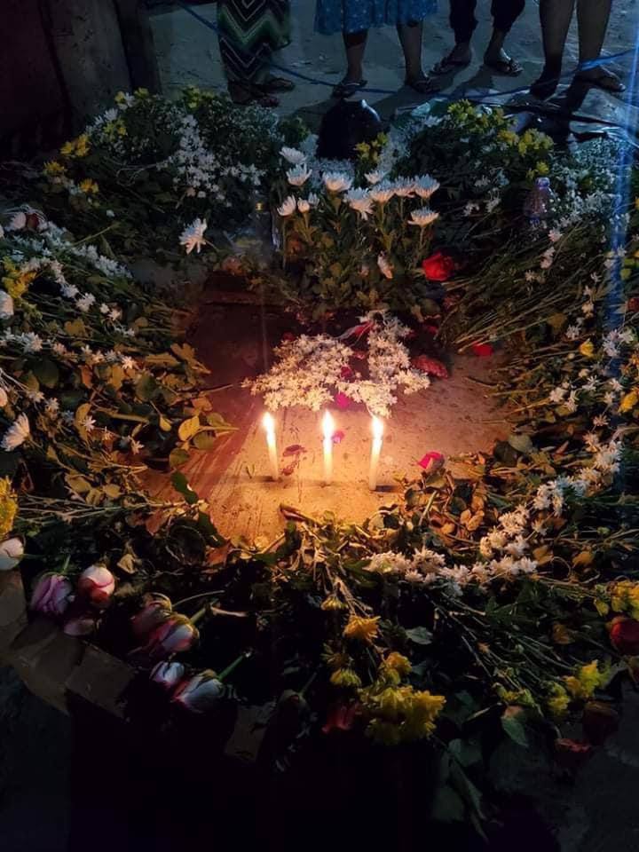 MayWinchester16's tweet photo. Hero Ko YeNayMin who gave his life in Mandalay's Sein Pan ward, got a tattoo on his forearm saying,"The dictatorship will not be forgiven till the world ends." Let the rest of us fight against the military dictatorship!
Rest in Power, Hero.
#WhatsHappeningInMyanmar
#Apr1Coup https://t.co/RYSSukVbDL
