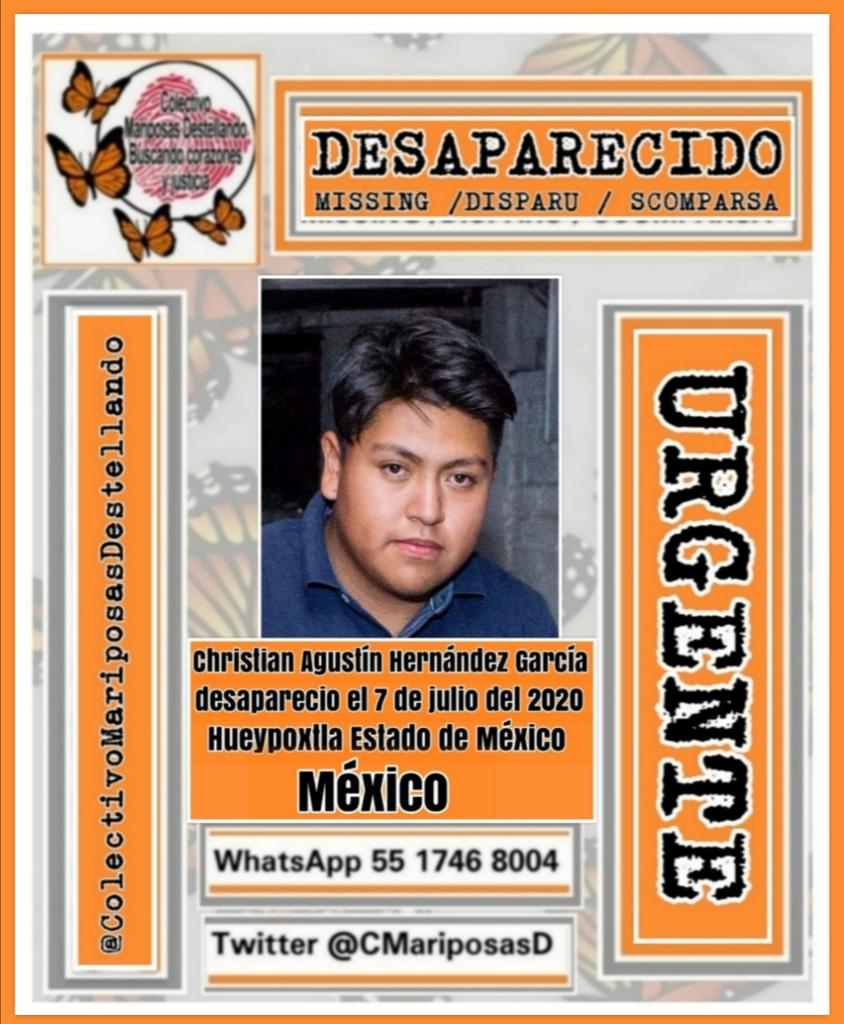 CMariposasD's tweet photo. #AZTECANOTICAS #TELEMUNDO
#NOTICIEROSTELEVISA
#TELEDIARIO
#PFPapoya #pgj #GobiernoDelEstado #PFP #PGR
#CNDH #yositecreo #UnaMenos #CIDH #CDMX #SEDENA #DIF #ProgramadeProteccionaMenores #GuardiaNacional
#NiUnaMenos
#NiUnoMenos
#niunamenos2021
#HastaEncontrarte
@ColectivoMariposas https://t.co/85vjHYvgpY