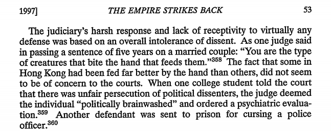 Despite being well aware of the untold cruelty they were engaging with, colonial judges, all of whom were of British origin, took glee in their sentencing, often reminding those they imprisoned, of their social status in the approved colonial racial hierarchy.