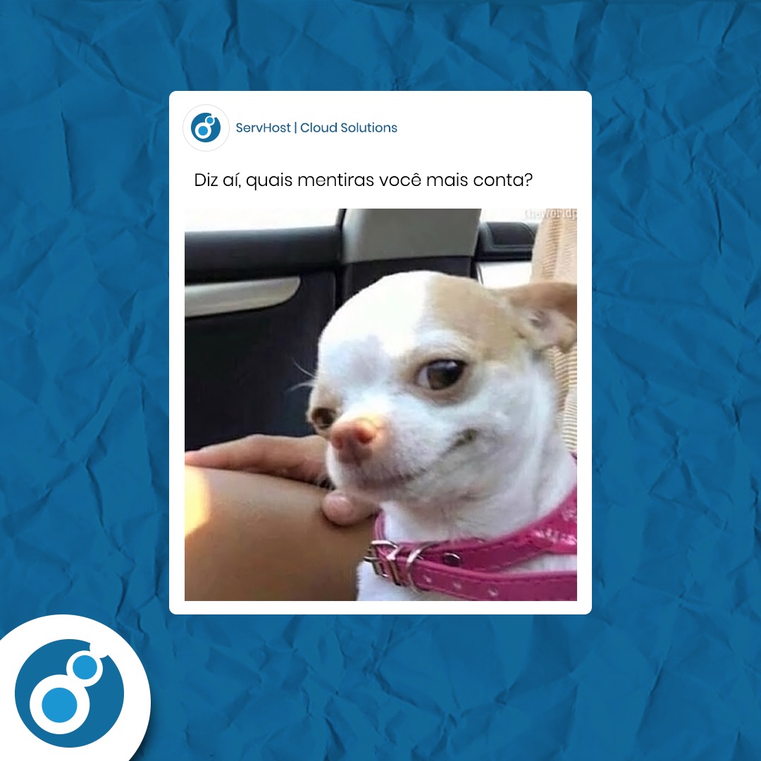 servhost's tweet photo. No Dia Mundial da Mentira é permitido contar aquela mentirinha de leve. Então queremos saber: qual mentira você mais conta? 👀
A gente começa...
• "Daqui a 5 min estou aí" 🏃🏻♂️
• "Vou parar de beber" 🍺
• "Segunda-feira começo a malhar" 🏋🏻♂️
E você? 😁
#diadamentira #servhost https://t.co/BOZ2qDRN5W