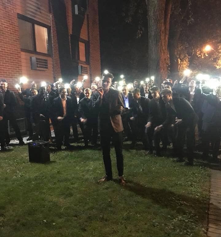 Throwback Thursday!

Here's a throwback to one of our best performances as a house! Who knew the brothers could sing? This would have been a trainwreck if it wasn't for <a href="/adamasw_/">ᴀᴅᴀᴍ ᴡɪʟѕᴏɴ</a> taking over the solo. Go listen to "Shine" by Adam Wilson on Spotify!

#LHT
#SigmaNu
#SigmaNuNIU