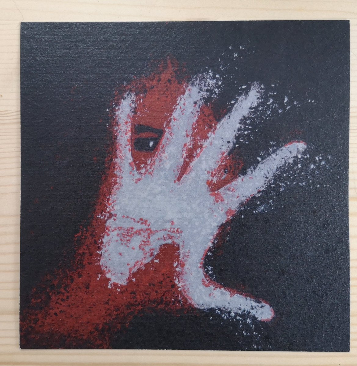 CryForMercy3's tweet photo. The print that went out with our album is a limited edition print of the original that was painted by our mega talented guitarist @CuttyAndy 🤘
#artist #whosacleverboy https://t.co/ujU7NTIc9s