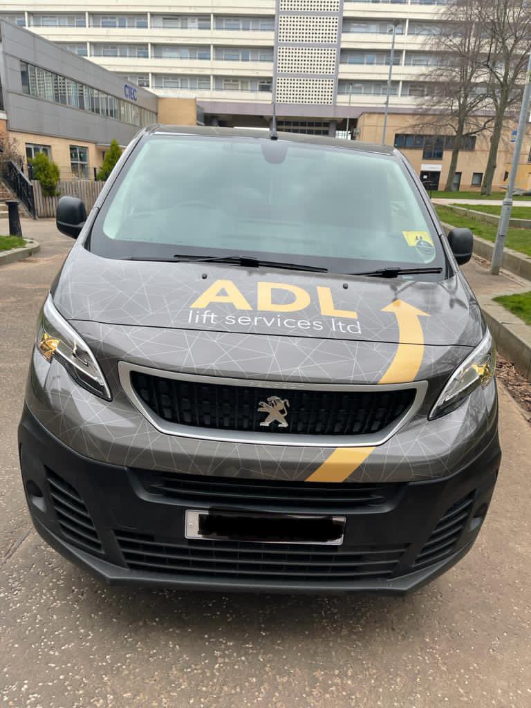 ADLLiftServices's tweet image. New van with the ADL Gold standard signage . #dedicatedtoimpress