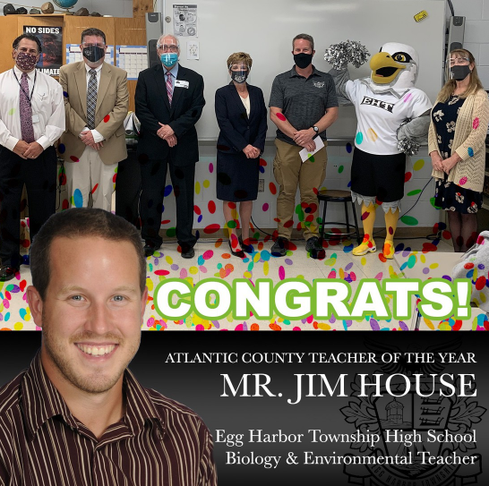 EHTNJGuidance's tweet photo. Check out the HS Weekly and our County Teacher of the Year, Mr. House!  https://t.co/RFBHF4p0UT
#EHTPride https://t.co/IZRIpDZufy