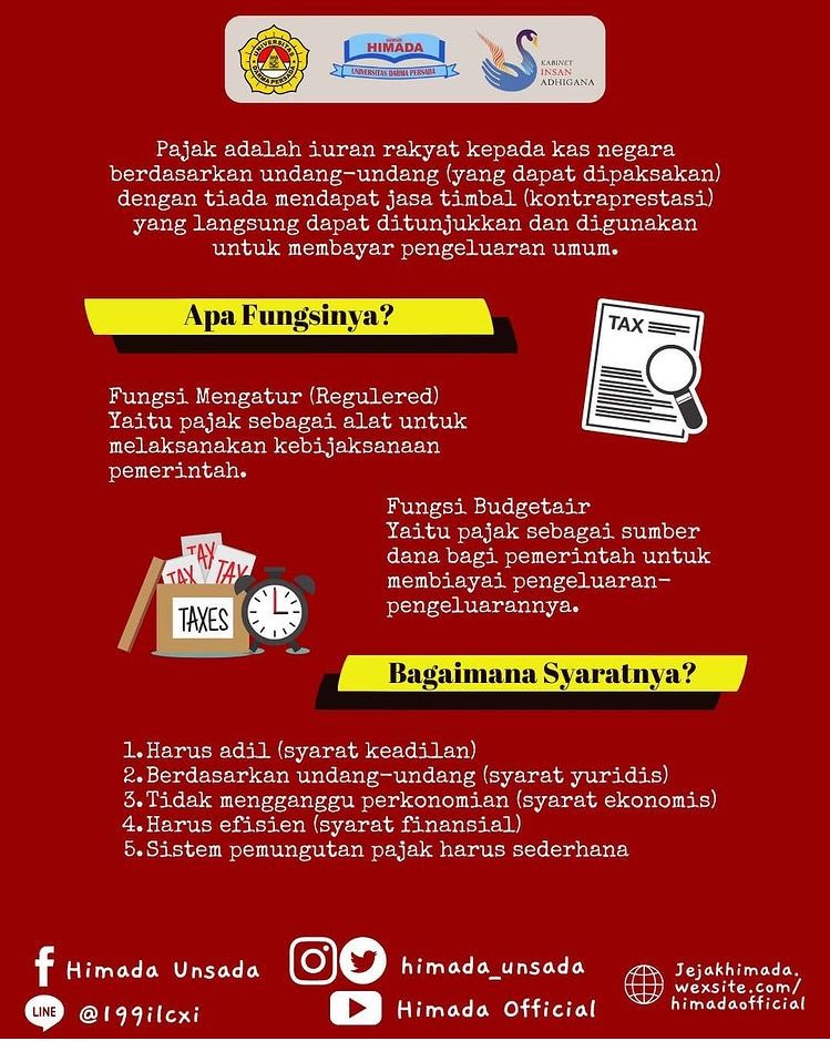 himada_unsada's tweet photo. [SOTD]

✨Dasar Perpajakan✨

Hai, Sahabat Akuntansi 🤩🤗

Jika bicara tentang perpajakan pasti kalian sudah tahu dongg, nah kalau dasar-dasar dari perpajakan sendiri kalian sudah tahu belom nih? 
Kalau belum, yuk kita sama sama belajar🤗 https://t.co/JdnXXZNi7D