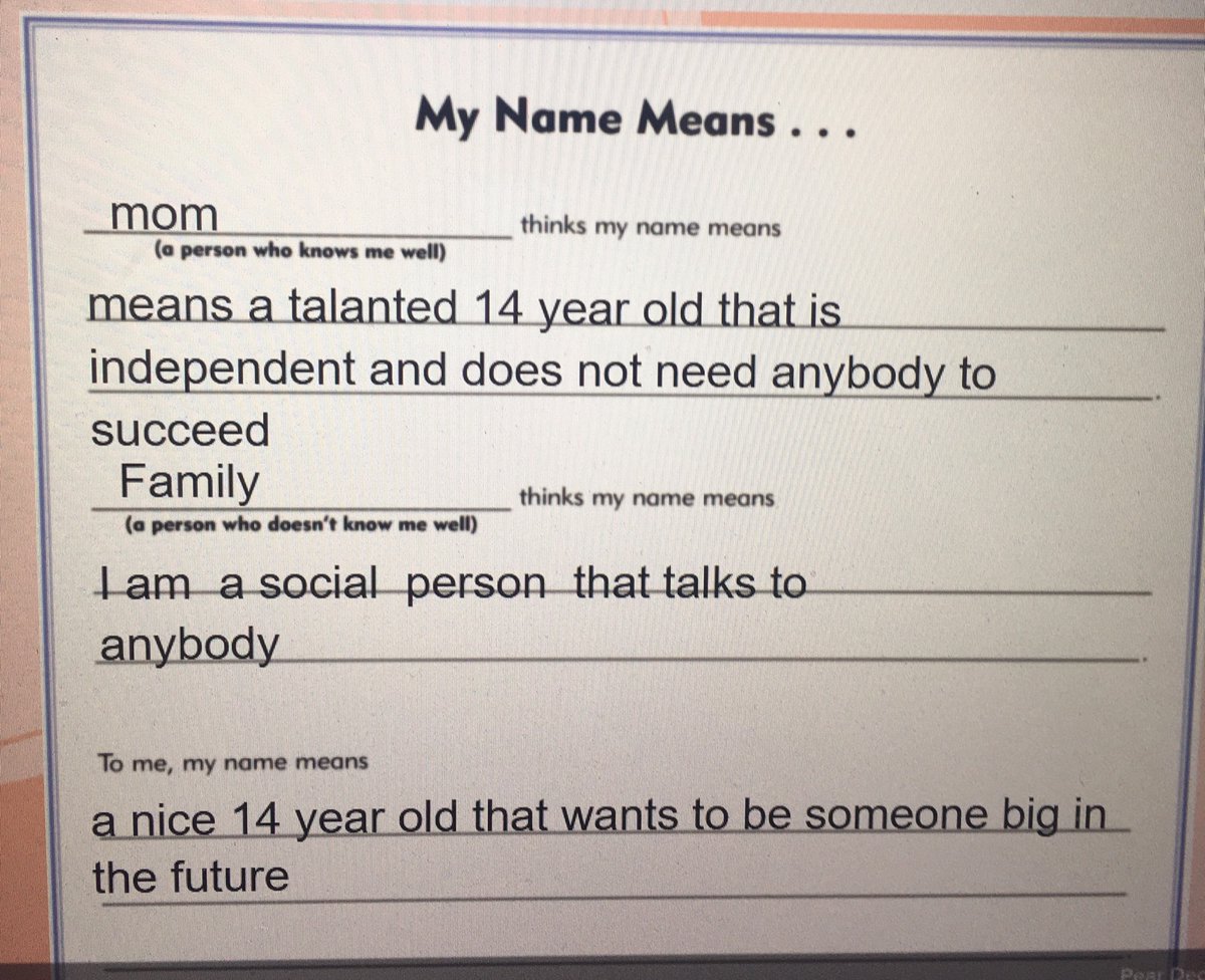 MsRivkin's tweet photo. After some poetry practice this week, the Reading Accel kids had a chance to write their own poem. I love what this student wrote. 
#poetry https://t.co/wznZcnOYTE
