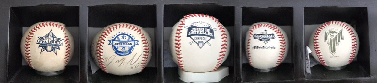 FAUNOZO's tweet photo. Por fin la colección completa de las ⚾️#JuegosDeEstrellasLMB #Merida2015 #Capeche2016 #Monterrey2017 #Merida2018 #CDMX2019 @leonesdeyucatan @SultanesOficial @PiratasCampeche @DiablosRojosMX @edmondDestrella @angie_GarciaT @JoelPootReyes @miguefall @AlbaVeMo https://t.co/5AOAoPgNnC