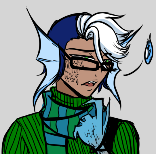 Stephicnesss's tweet photo. DaemoniK:
The story of an awkward fish demon named Leviafinnian, who makes a contract with a chipper little human named Leviafin. They go on all sorts of fun adventures together.
Happy Jokes A-Plenty Day!
#daemonik https://t.co/3bnm5IwGz3