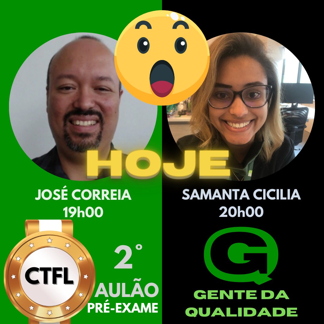 iterasys's tweet photo. NÃO É MENTIRA: Hoje, 1º/Abril, no canal da Iterasys tem:

19h - José A. Correia no 2º Aulão da CTFL: https://t.co/FibJiR4tXR

20h - Samanta Cicilia em Gente da Qualidade: https://t.co/TPoSwy83kt https://t.co/jJZVfp0NSc