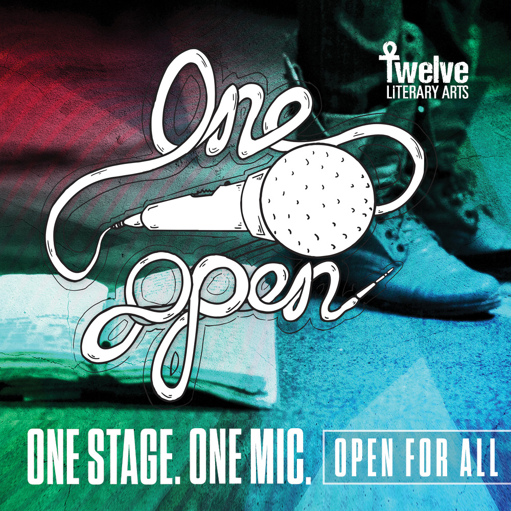 Not even the snow can bring down our spirits... OMO is happening NOW!
OMO will be live-streamed to the Twelve Literary Arts Youtube Channel and recorded. Registration is requested to ensure security. Please register at: conta.cc/3sA85Nv