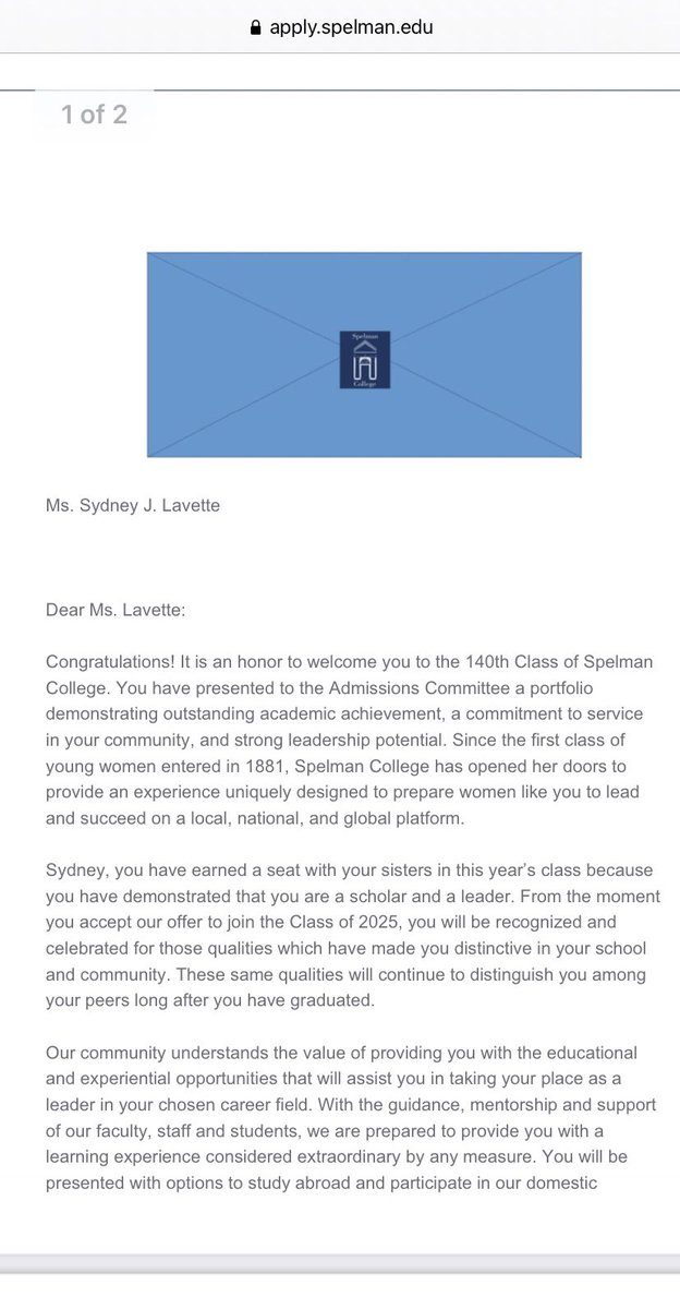 sydneyjlavette's tweet photo. in the same week! #spelman25 #usc25 https://t.co/JV2a7iPuBM