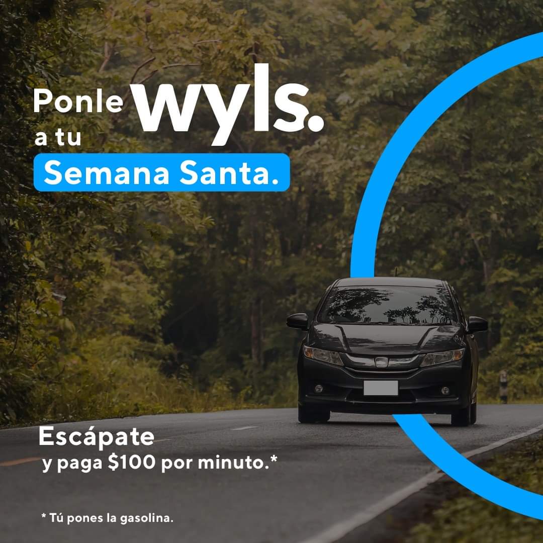 Wyls_co's tweet photo. Si te quedaste en la ciudad, que eso no te dañe los días libres. Ponle Wyls a tu Semana Santa. 

Reserva tu Wyls.​ Ahora solo con tu tarjeta de crédito, tu licencia y nuestra app podrás conducir un Wyls por #Bogotá y #Medellín y pagar $100 por minuto de viaje. https://t.co/GdDAJjqBnb