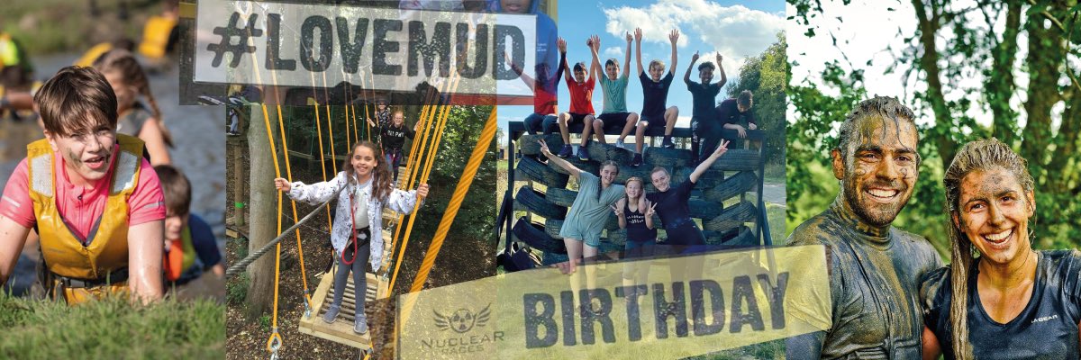 NuclearExpDays's tweet photo. Muddy, wet or high? 

Days out with a difference https://t.co/VLRUAocUm4 @nukehighropes @NukWildForest @TheNuclearRaces https://t.co/QUh6mM0NKp